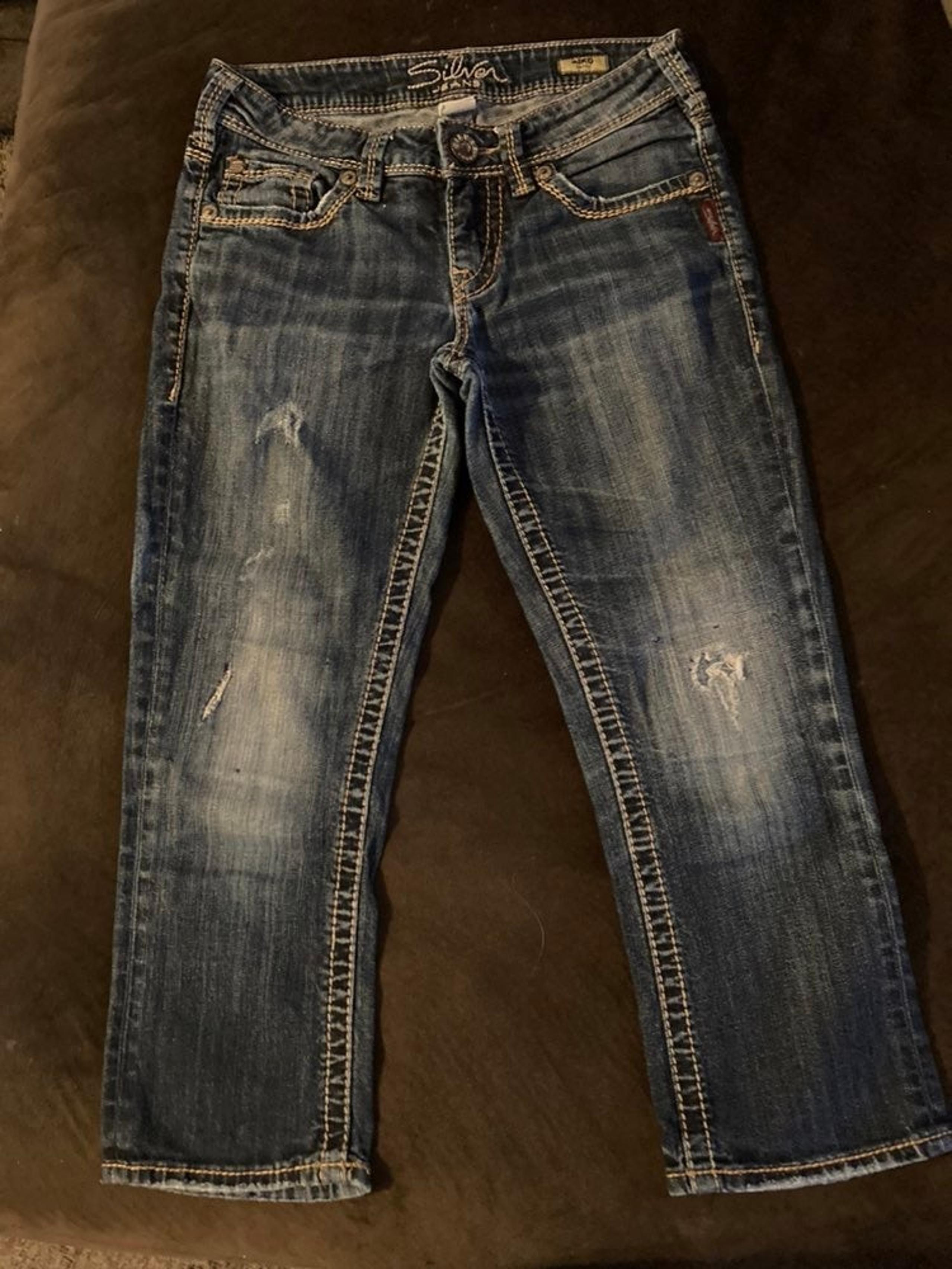 Silver Jeans Aiko Capri