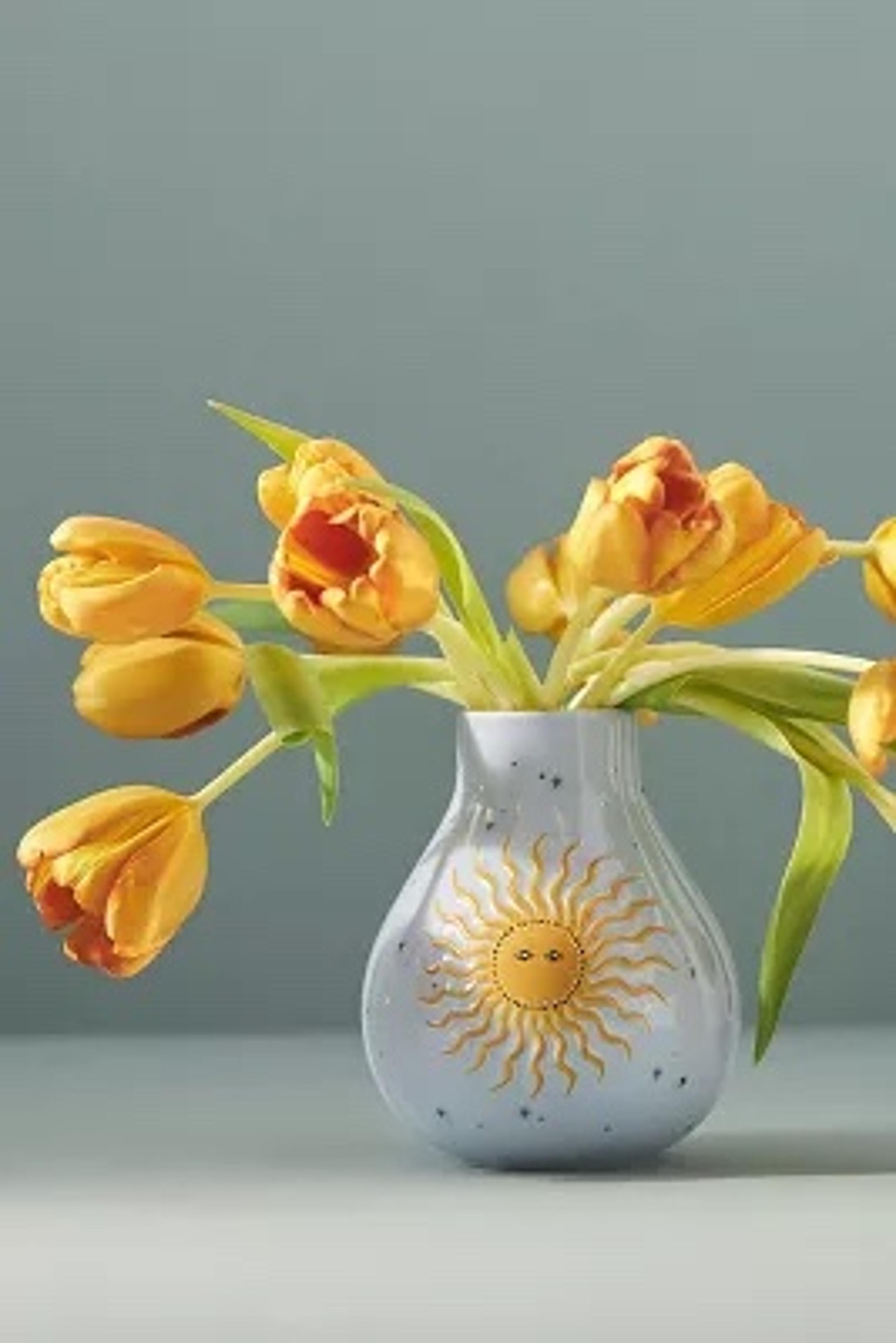 Anthropologie Sun Celestial Vase New