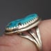 VTG NATIVE AMERICAN TURQUOISE RING. #A63