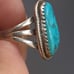 VTG NATIVE AMERICAN TURQUOISE RING. #A63