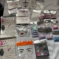 Body Glitter and Body Gems and Stickers
