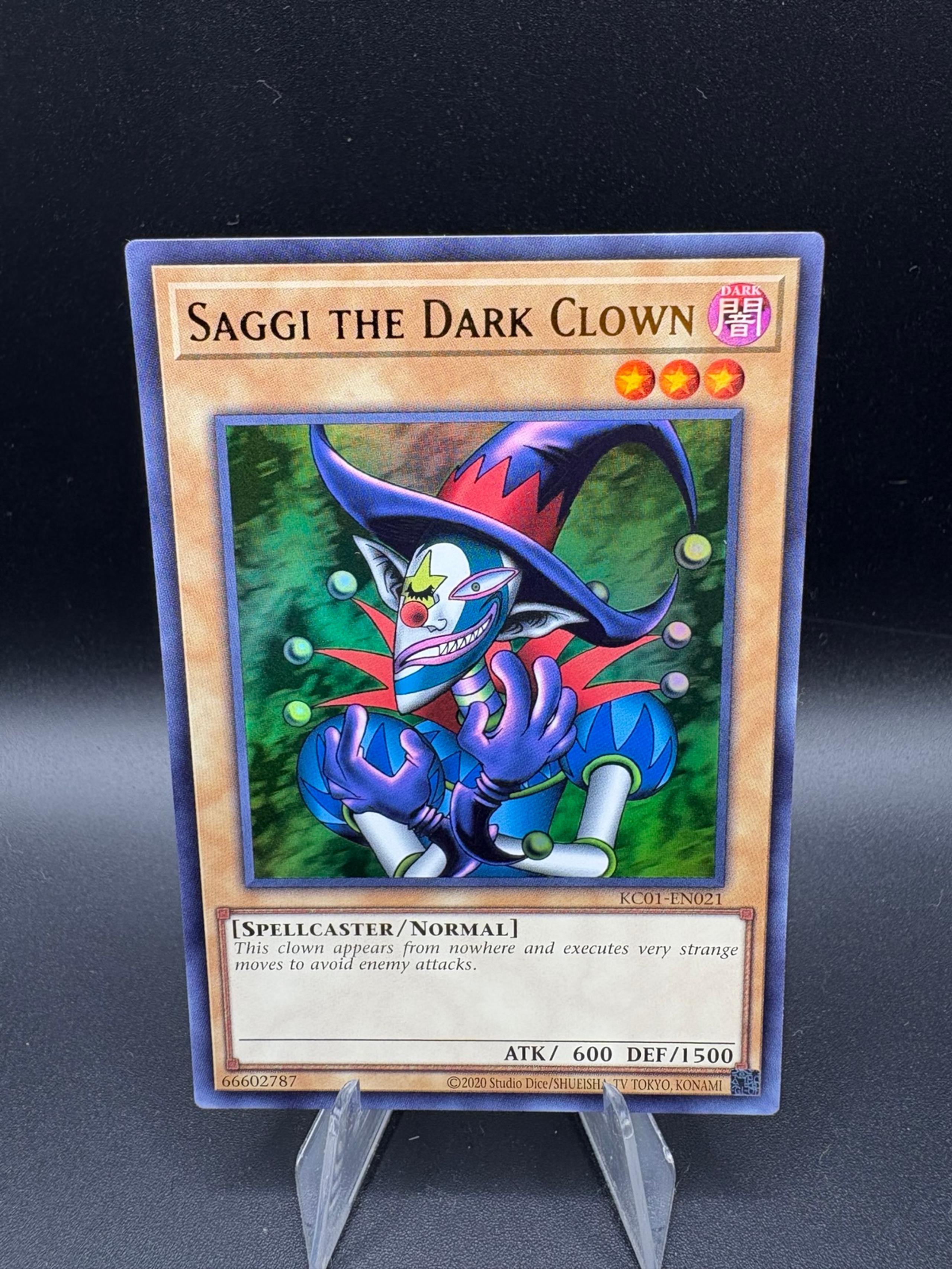Yugioh KC01-EN021 Saggi the Dark Clown