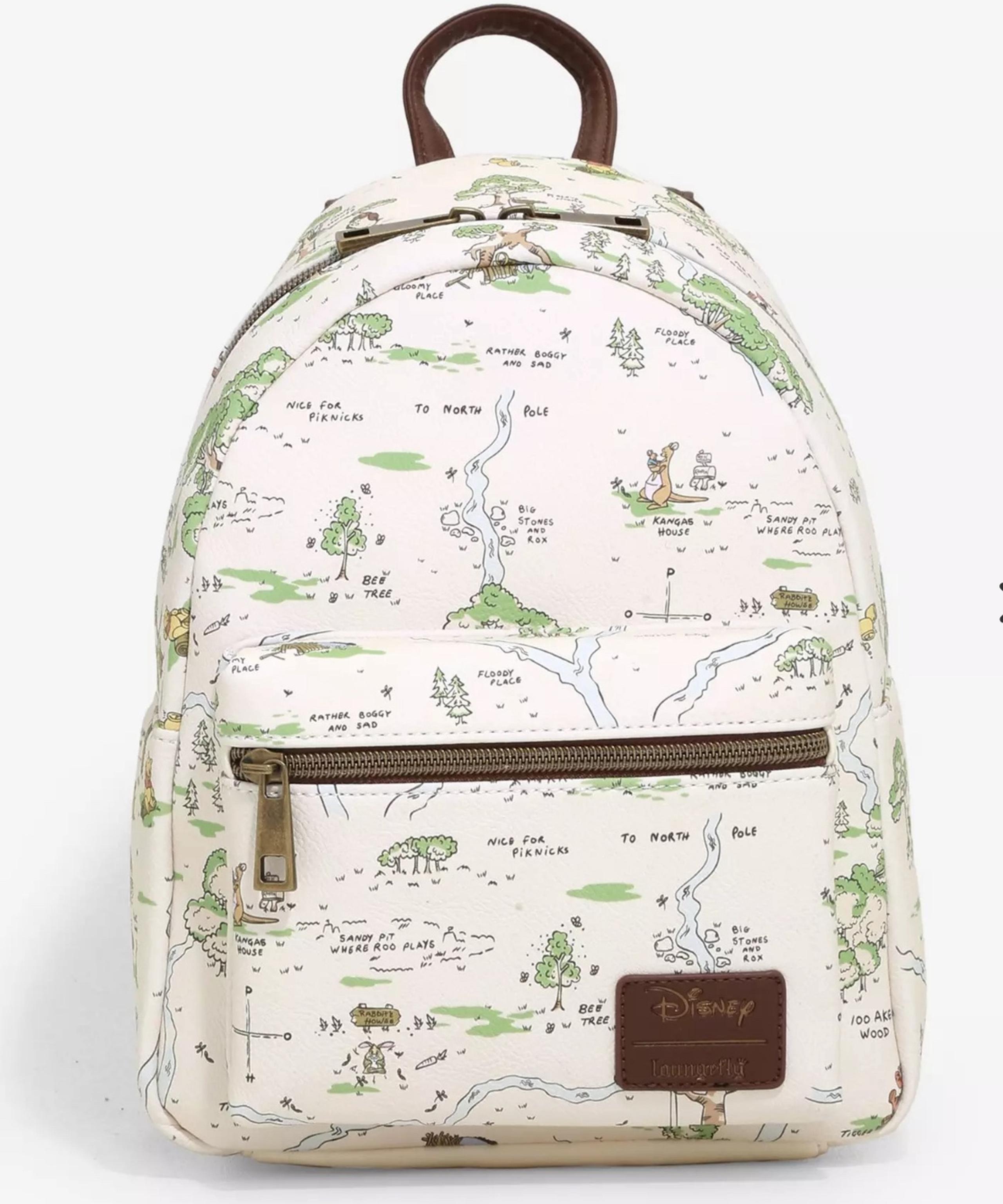 Loungefly Disney Winnie The Pooh Hundred Acre Wood Mini Backpack