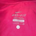 Nike DriFit Womens L Hot Pink 1/4th Zip Longsleeve Performance Athletic Pullover