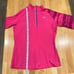 Nike DriFit Womens L Hot Pink 1/4th Zip Longsleeve Performance Athletic Pullover