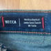 Vtg TRUE RELIGION Becca Blue Jeans & Floral Patches Mid Rise Bootcut Sz 24