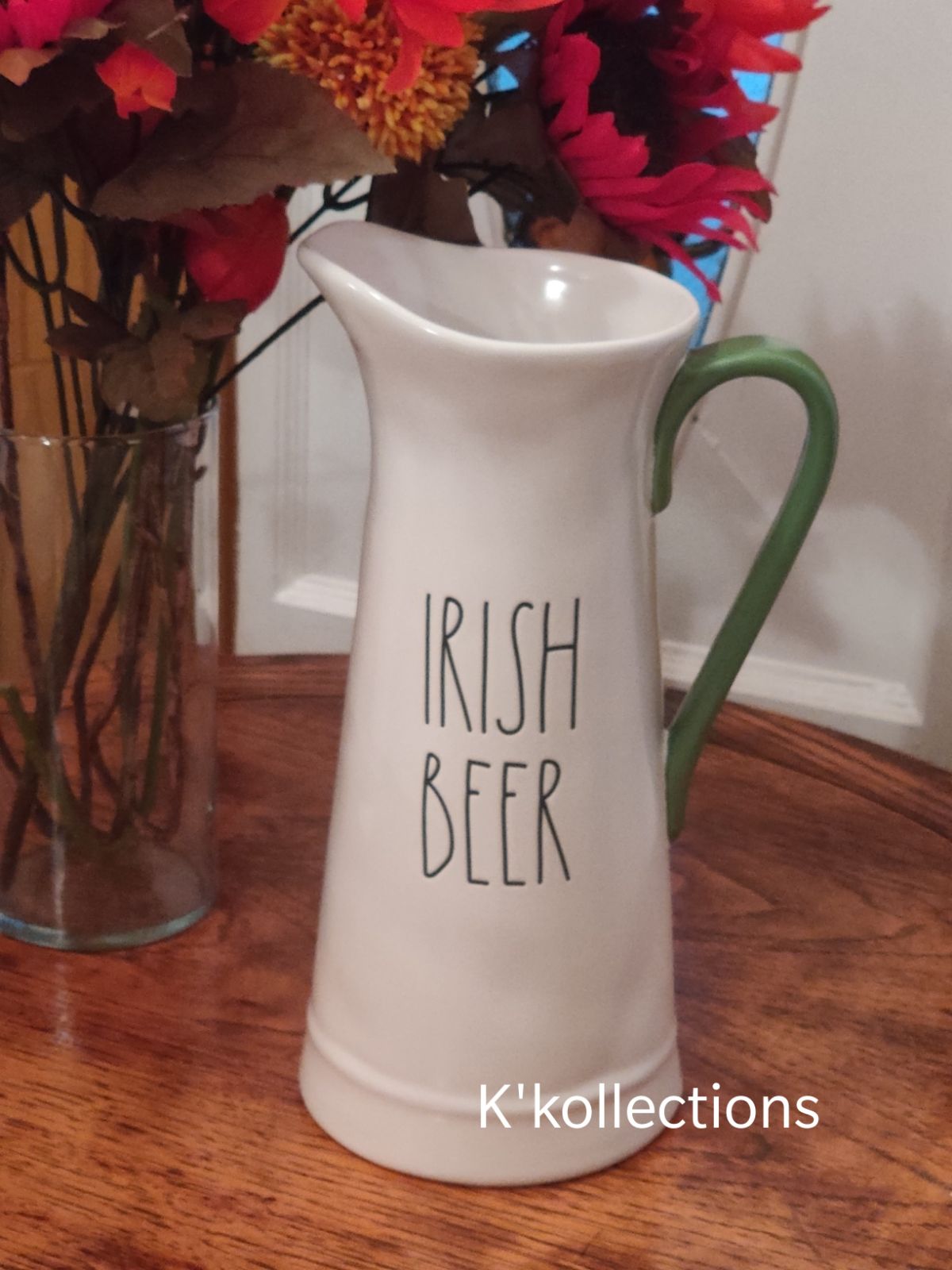 Rae Dunn IRISH BEER pitcher st Patrick's