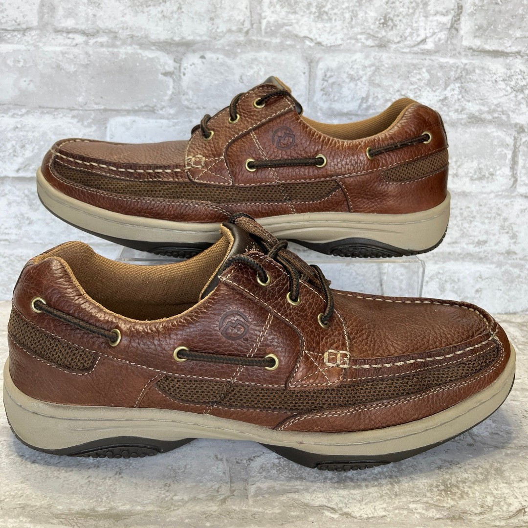 Magellan Leather Boat Shoes Loafers -Worn Once -Sz 12
