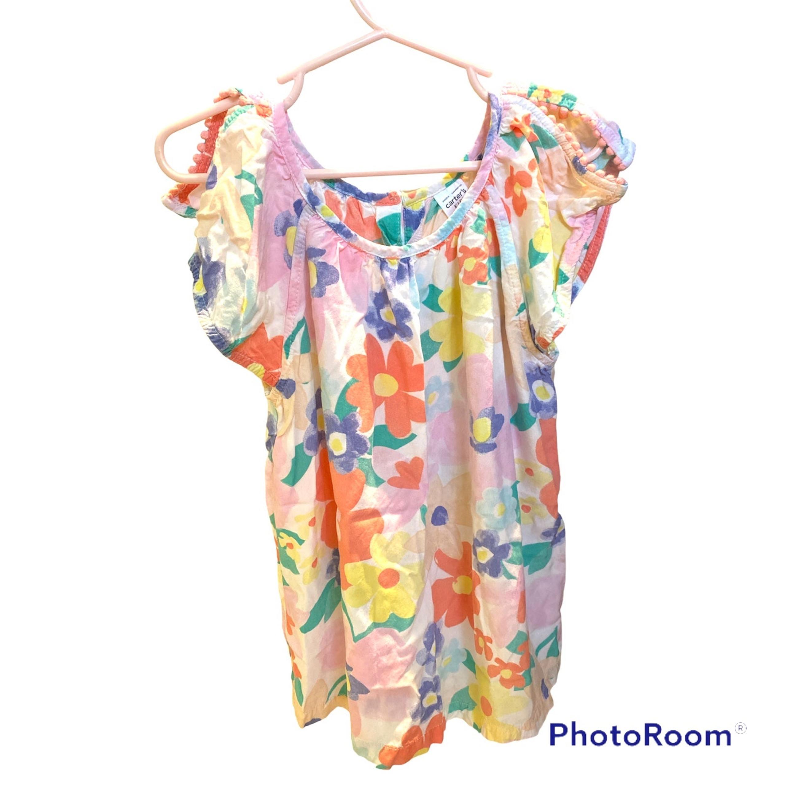 Carter’s Girls Floral Blouse Size 7