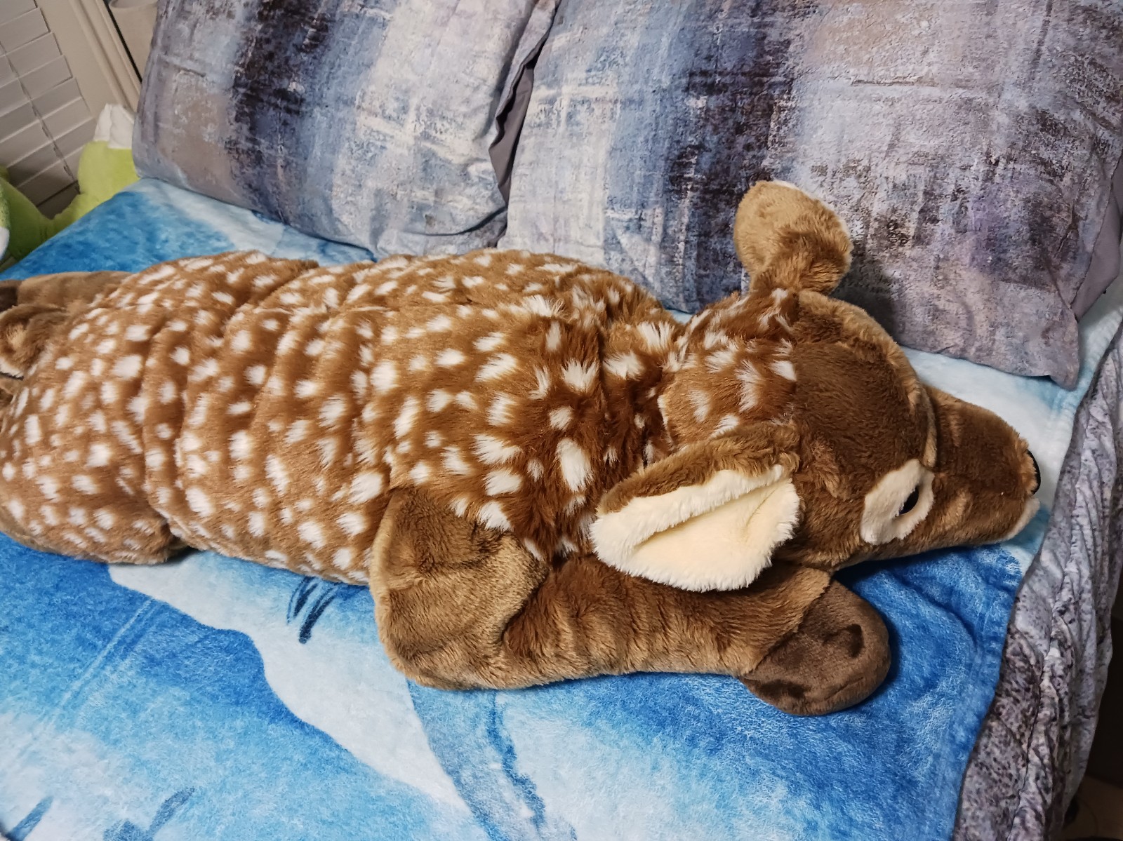 Plow and Hearth Plush Deer Body Pillow