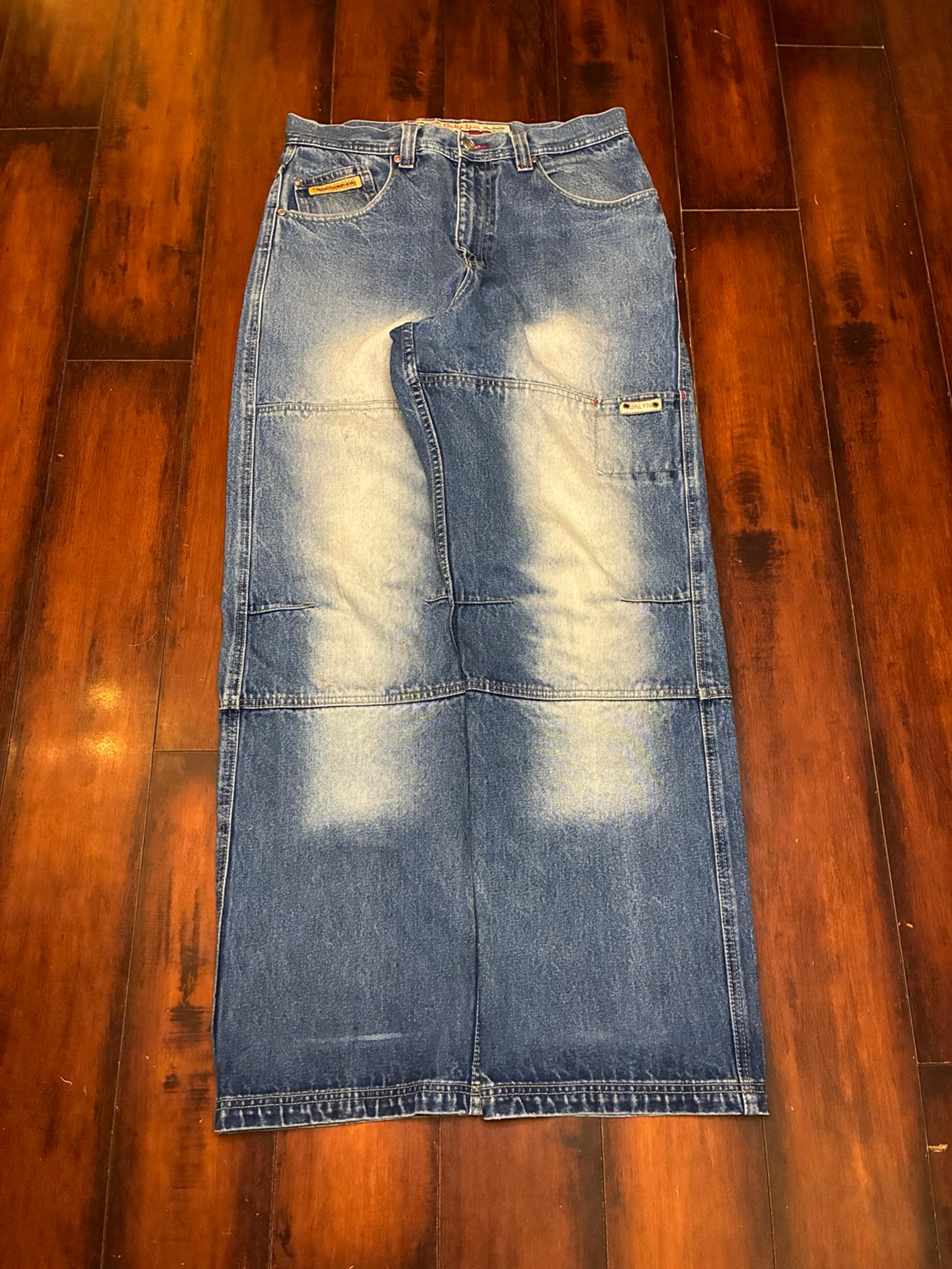 90s 'Brooklyn Xpress' baggy jeans