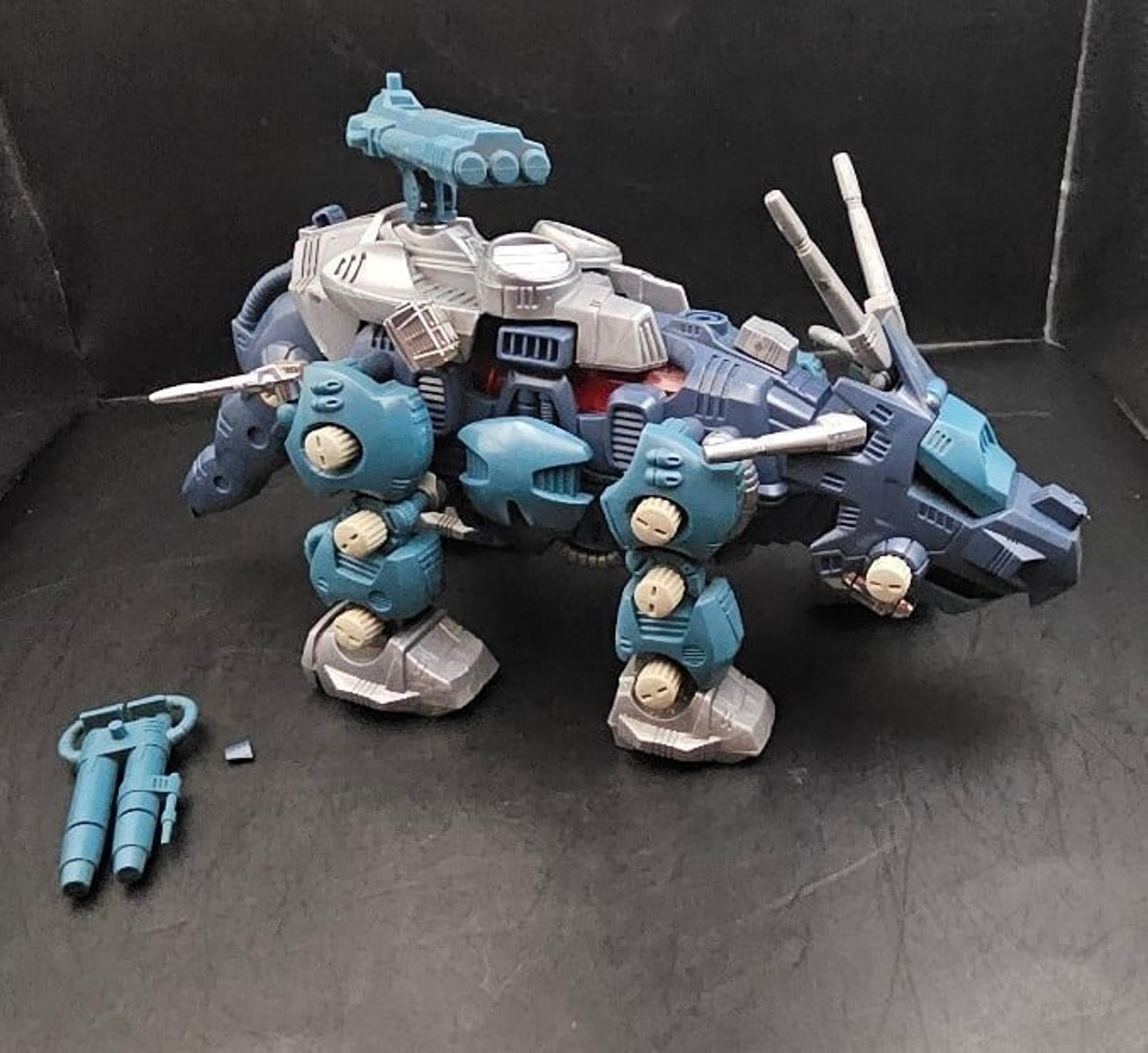 1985 Robo Strux Brutox Triceratops