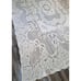 Vintage Lace Tablecloth Rectangular Ivory Floral Bows Victorian Cottage 88x60