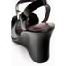 ZARA Faux patent leather wedge sandals 1307/110
