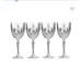 Set of 5 Crystal Wine Glasses