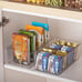 4 Pack Food Storage Organizer Bins
