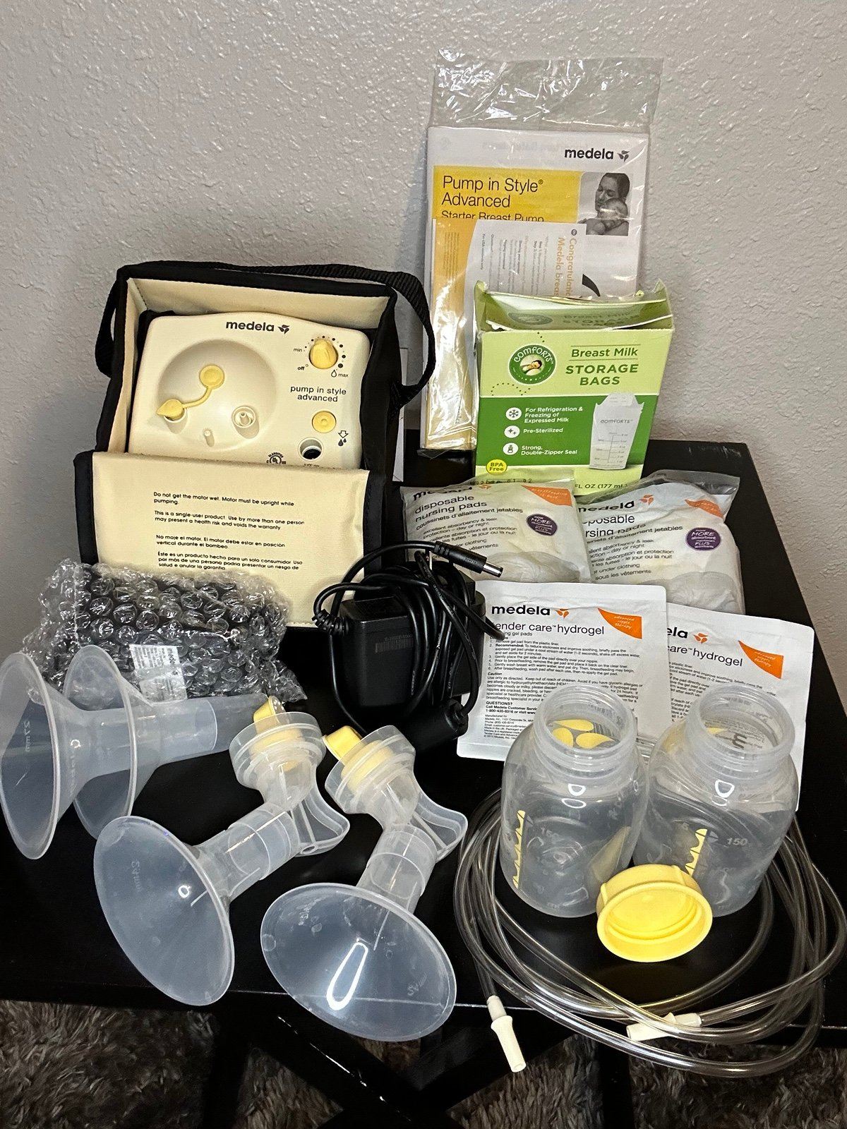 Medela pump in style ADVANCED starter set-EUC