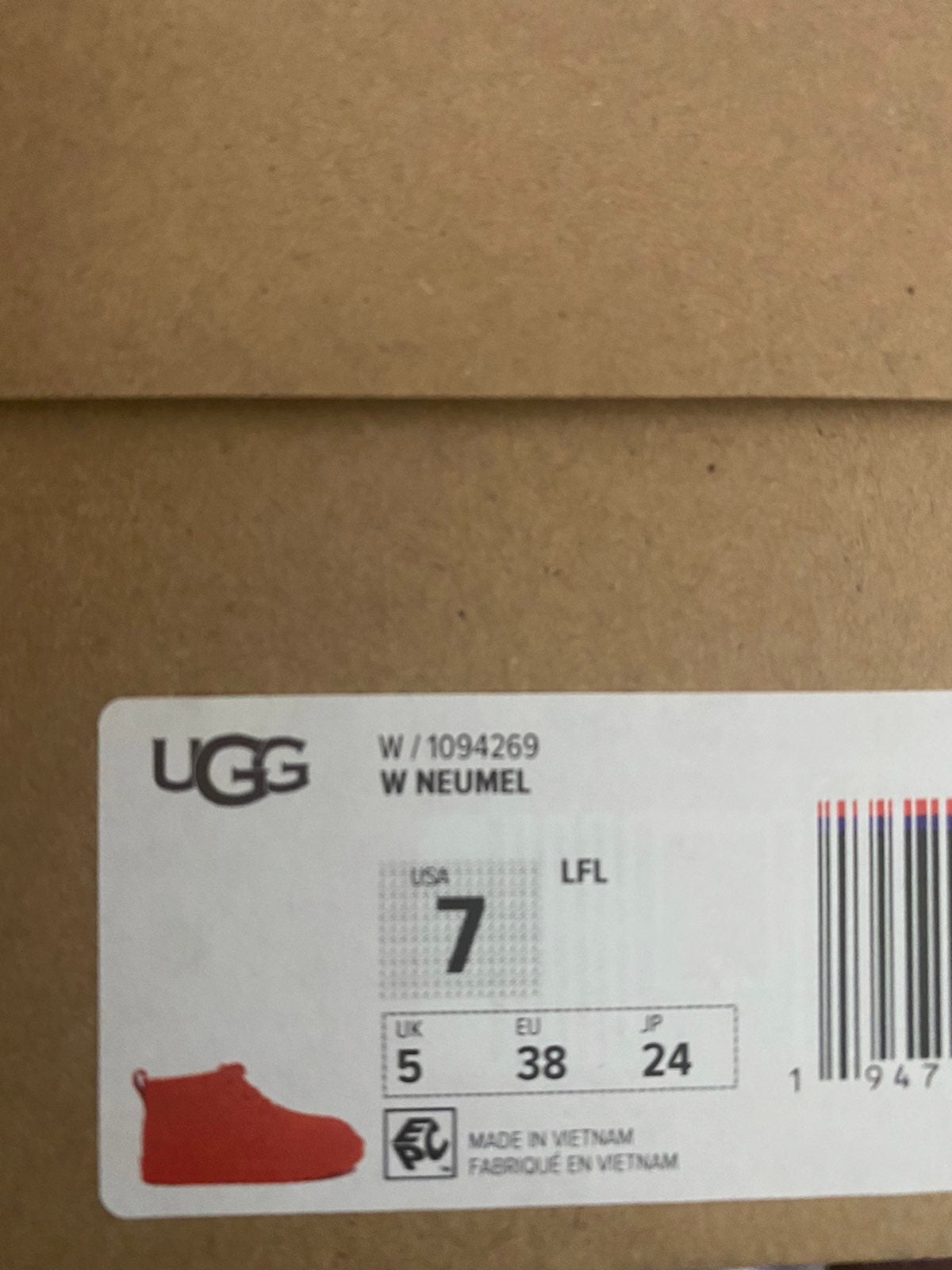 uggs size 7
