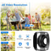 Video Camera Camcorder 4K 48MP YouTube C