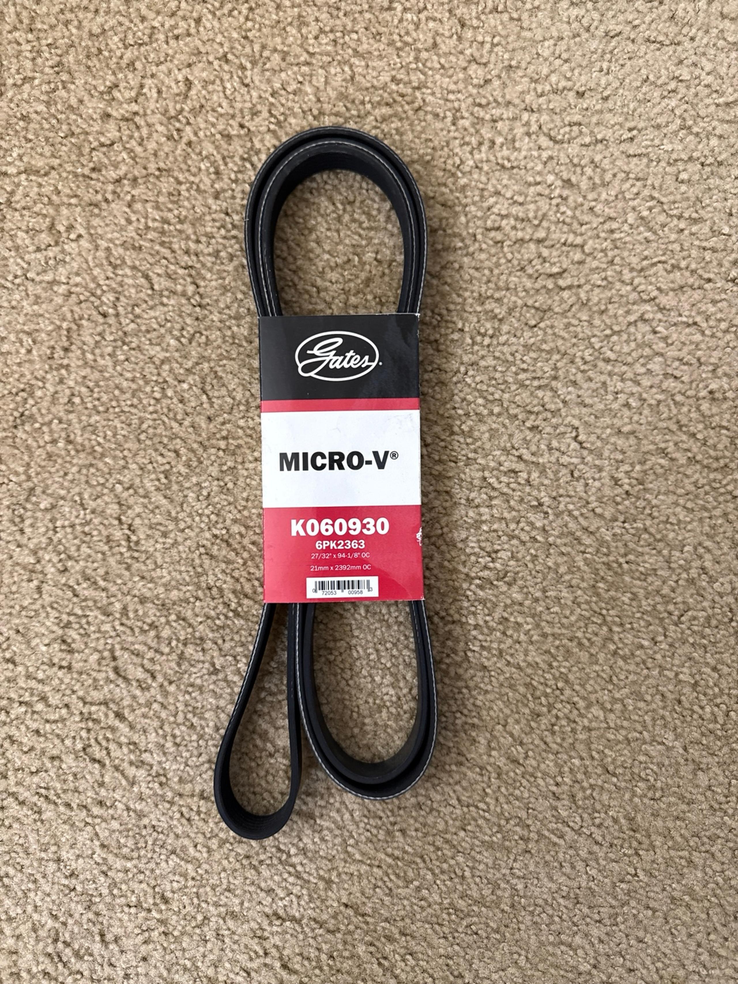 Serpentine Belt Micro-V K060930 - Gates