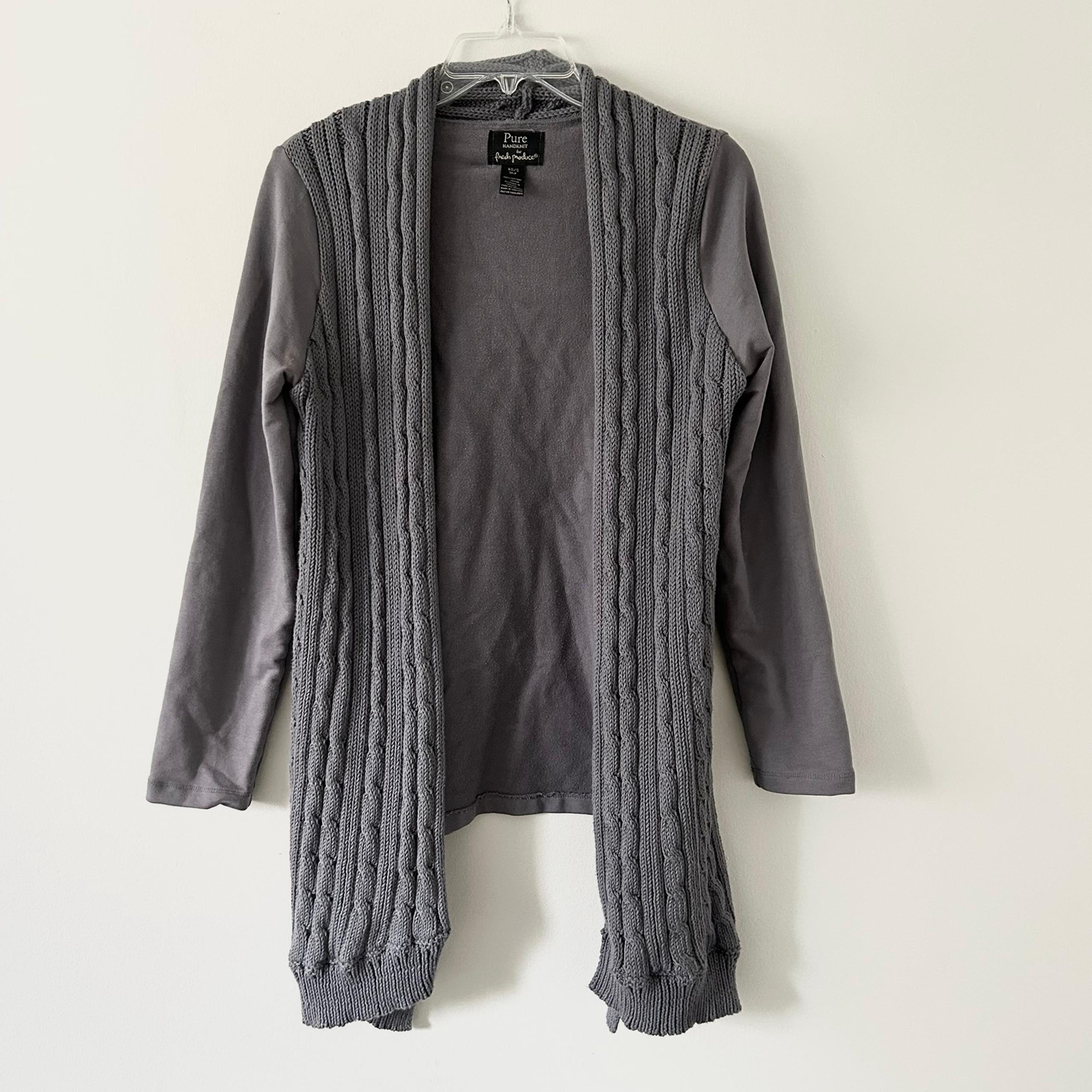 Pure Handknit for Fresh Produce Cardigan Sweater XS/S