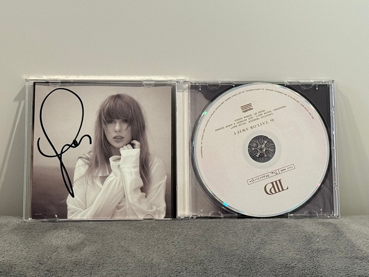 Taylor Swift 'The Tortured Poets Department' + 'The Manuscript' Signed CD