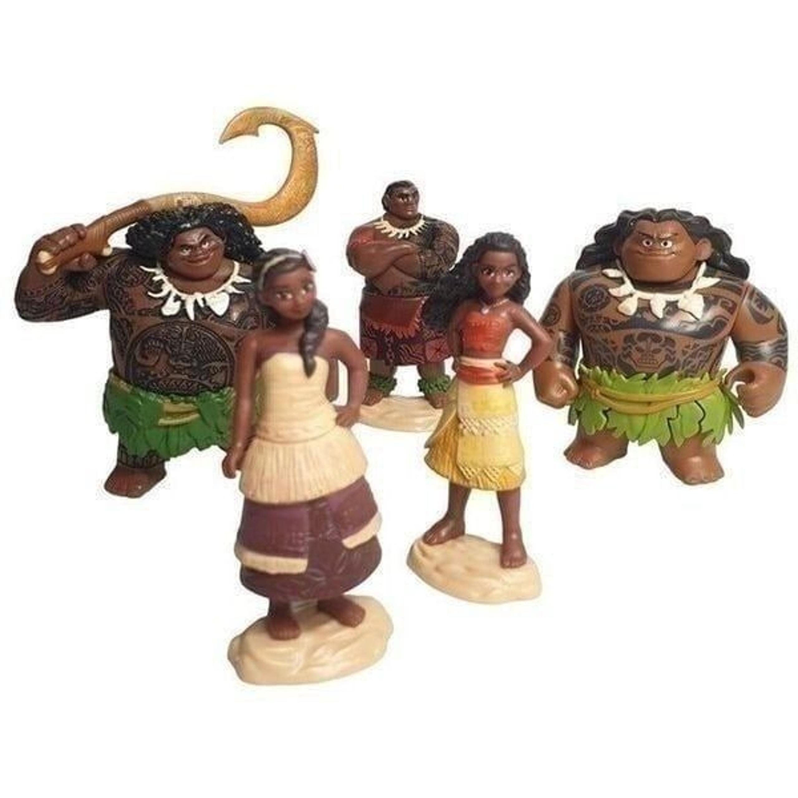 Moana Disney Island Collectors Figurine Set Toy Figures Playset