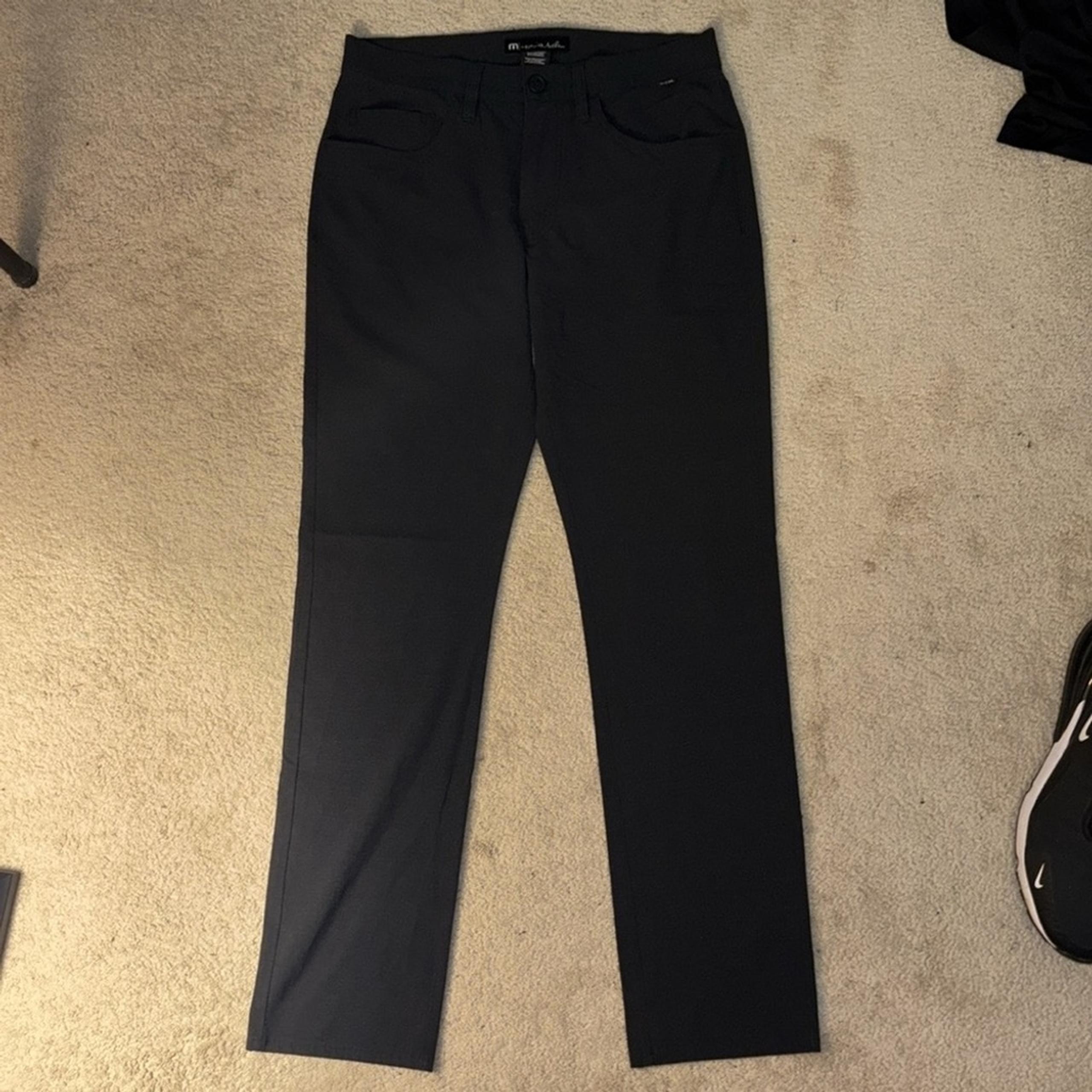 Travis Mathew Men’s Black Chinos Sz 30x32