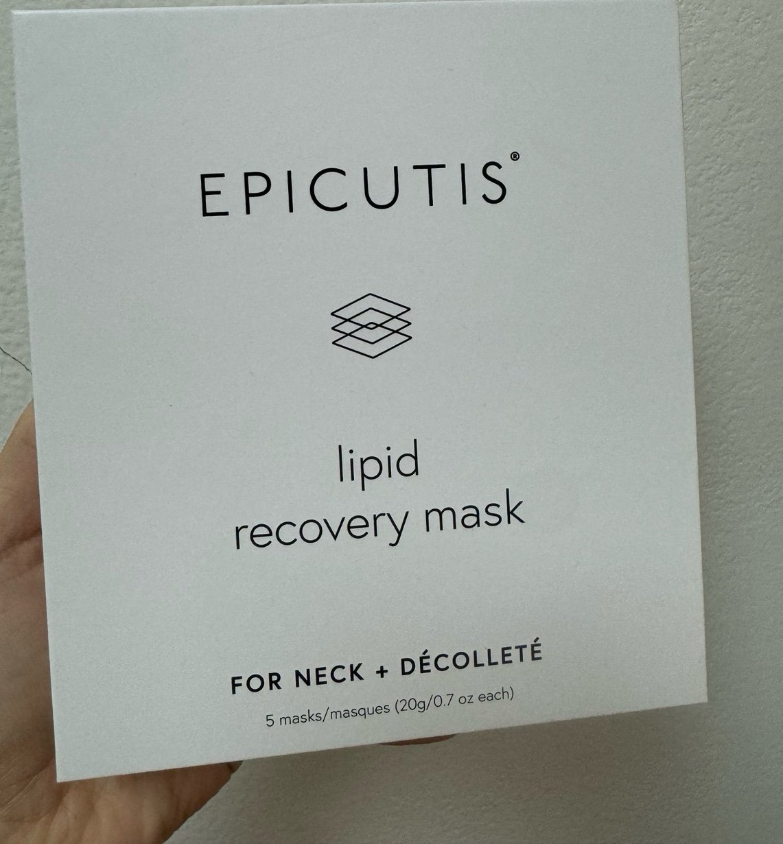 Lipid Recovery Masques for neck and chest Pack of 5