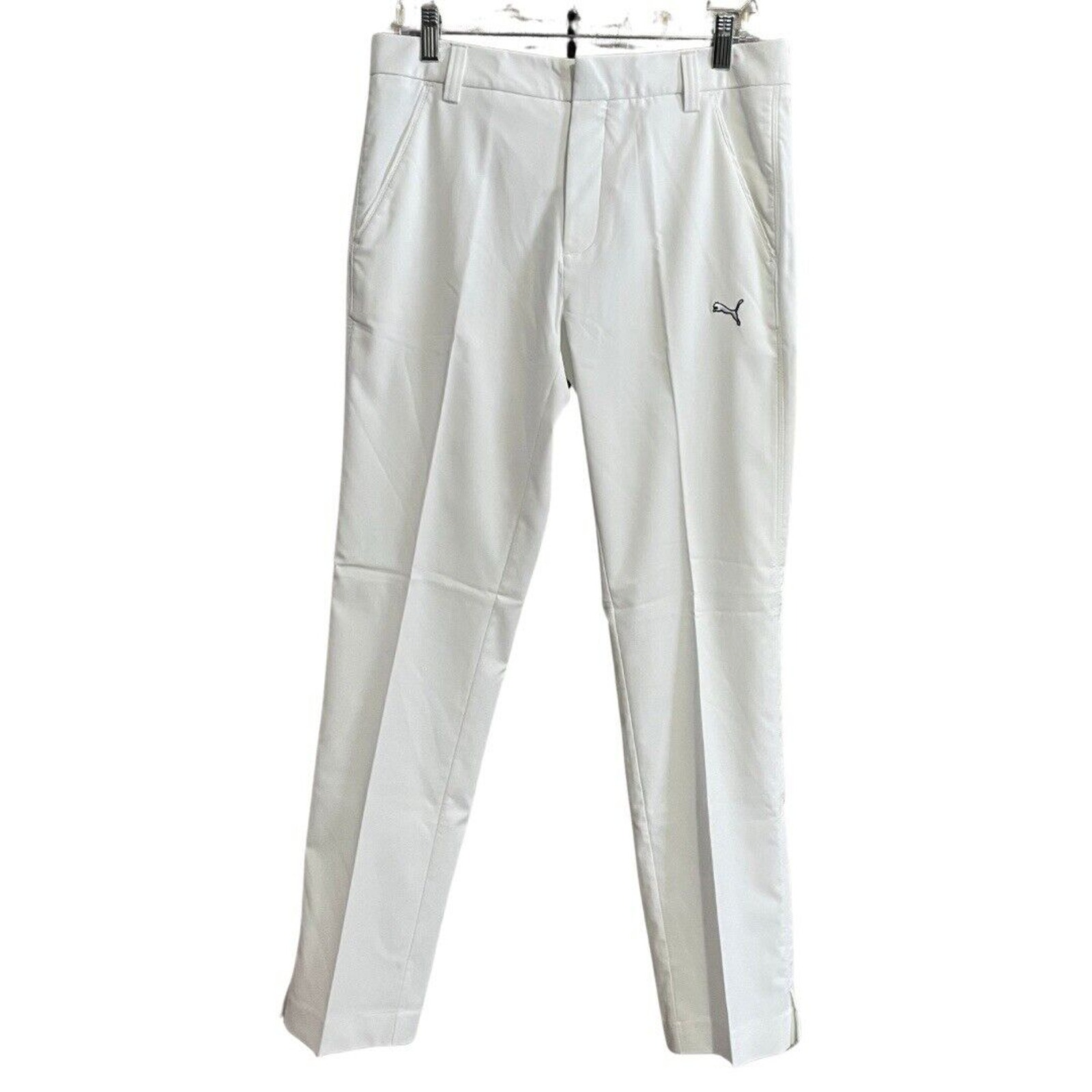Puma Cell Performance Golf Tech Style Pants Men’s 30x32 White Dry UPF 50+ NEW