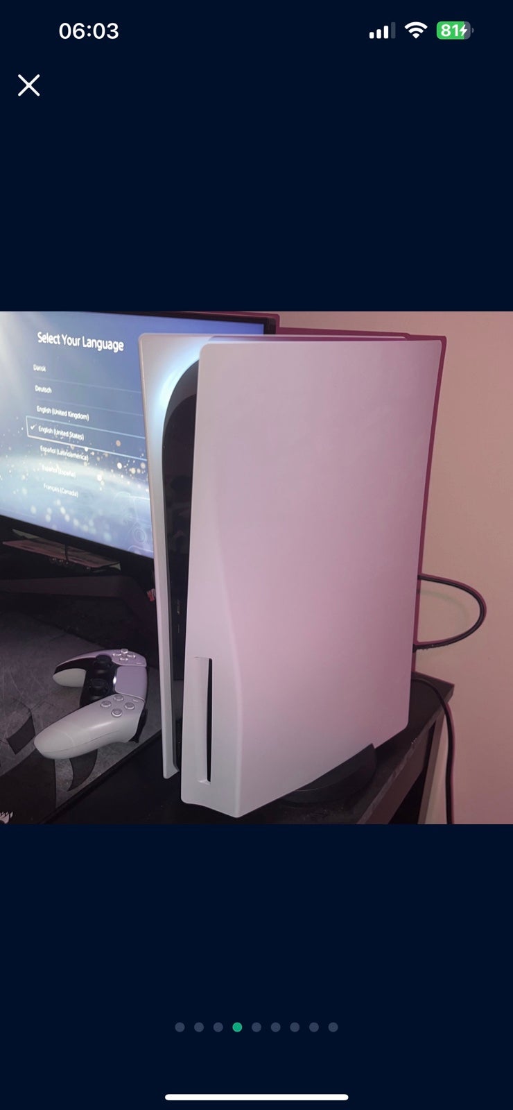 ps5 console disc