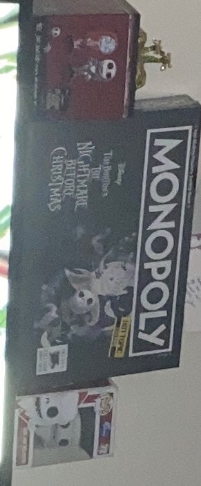 Nightmare before christmas monopoly boar