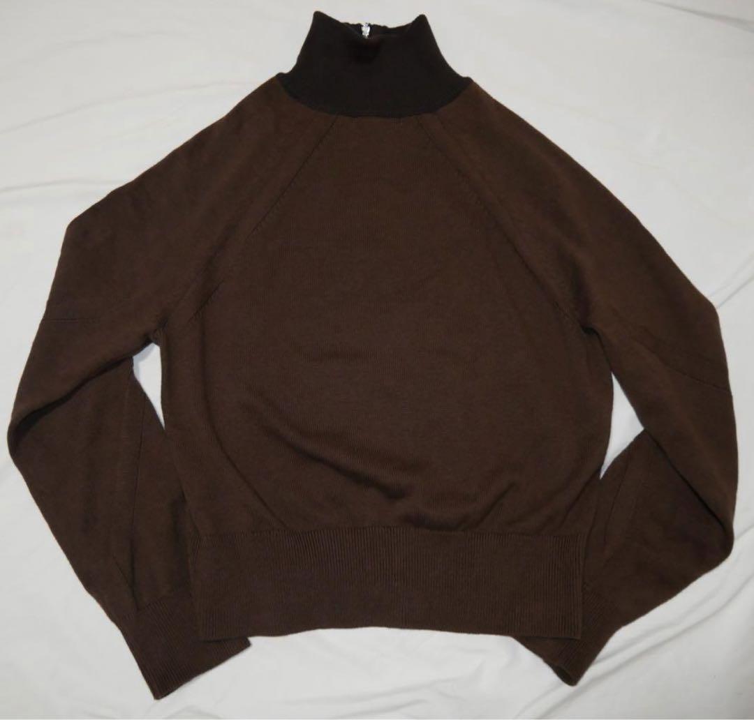 FRANK STRUCTURED HAIF-ZIP KNIT SWEATER – VUJA DÉ