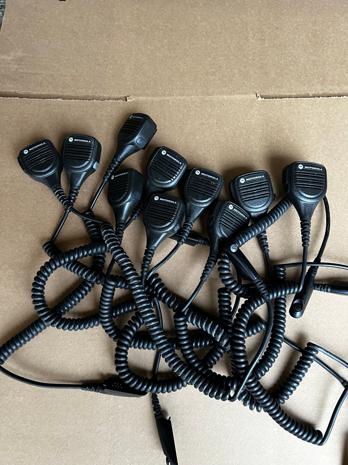 Lot 10 OEM Motorola PMMN4021A Speaker Mic for HT750 HT1250 HT1550 MTX8250 -