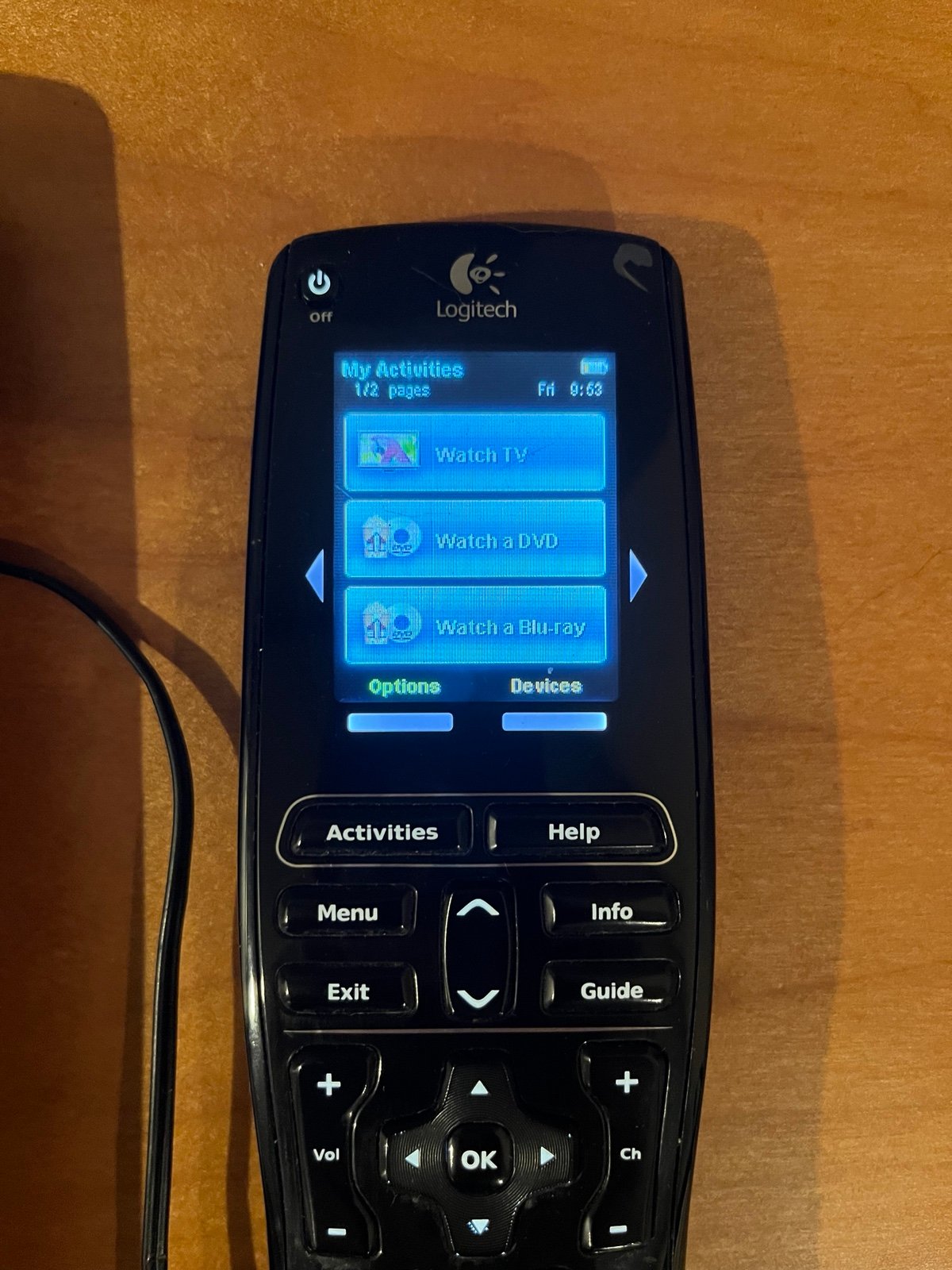 Logitech Harmony One Universal Remote with Color Touchscreen - With CHARGER