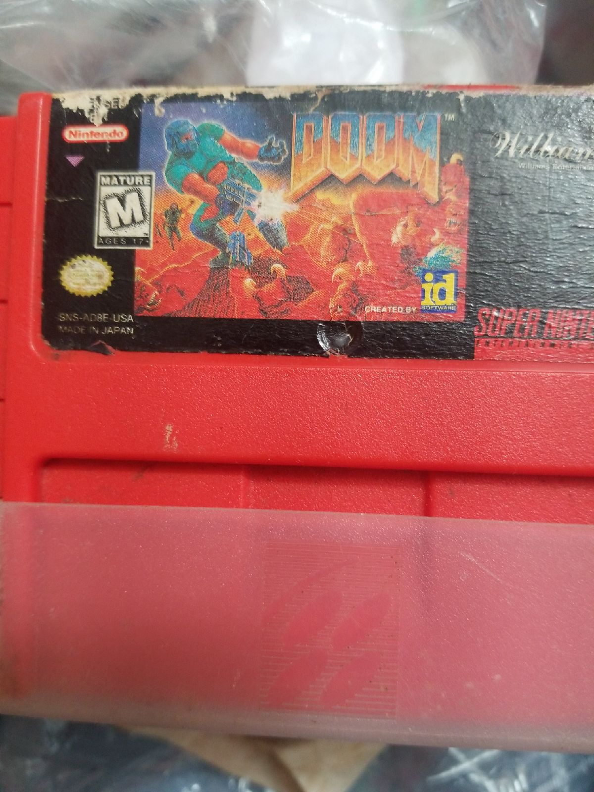 SUPER Nintendo GAME( DOOM)