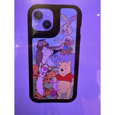 Disney Parks D-Tech iPhone 14 and 15 Case Cover NEW Winnie The Pooh and Friends