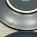 Set Of 4 Williams-Sonoma Black Vineyard Slate Appetizer Plates Wine Themed