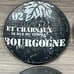 Set Of 4 Williams-Sonoma Black Vineyard Slate Appetizer Plates Wine Themed