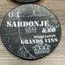 Set Of 4 Williams-Sonoma Black Vineyard Slate Appetizer Plates Wine Themed