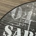 Set Of 4 Williams-Sonoma Black Vineyard Slate Appetizer Plates Wine Themed