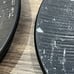 Set Of 4 Williams-Sonoma Black Vineyard Slate Appetizer Plates Wine Themed