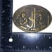 Vintage 1981 OC Tanner Solid Brass Belt