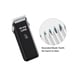 SKE CULTUR Dog Clippers, Low Noise Dog Grooming Clipper, USB Rechargeable