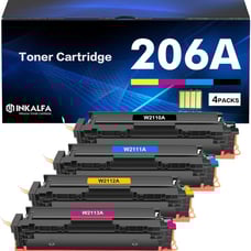 206A Toner Cartridges 4 Pack
