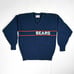 Vintage NFL Chicago Bears Wool V-Neck Sweater - M