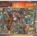 NEW Ravensburger Colin Thompson Awesome Alphabet I & J 1000 Pc Puzzle