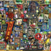 NEW Ravensburger Colin Thompson Awesome Alphabet I & J 1000 Pc Puzzle