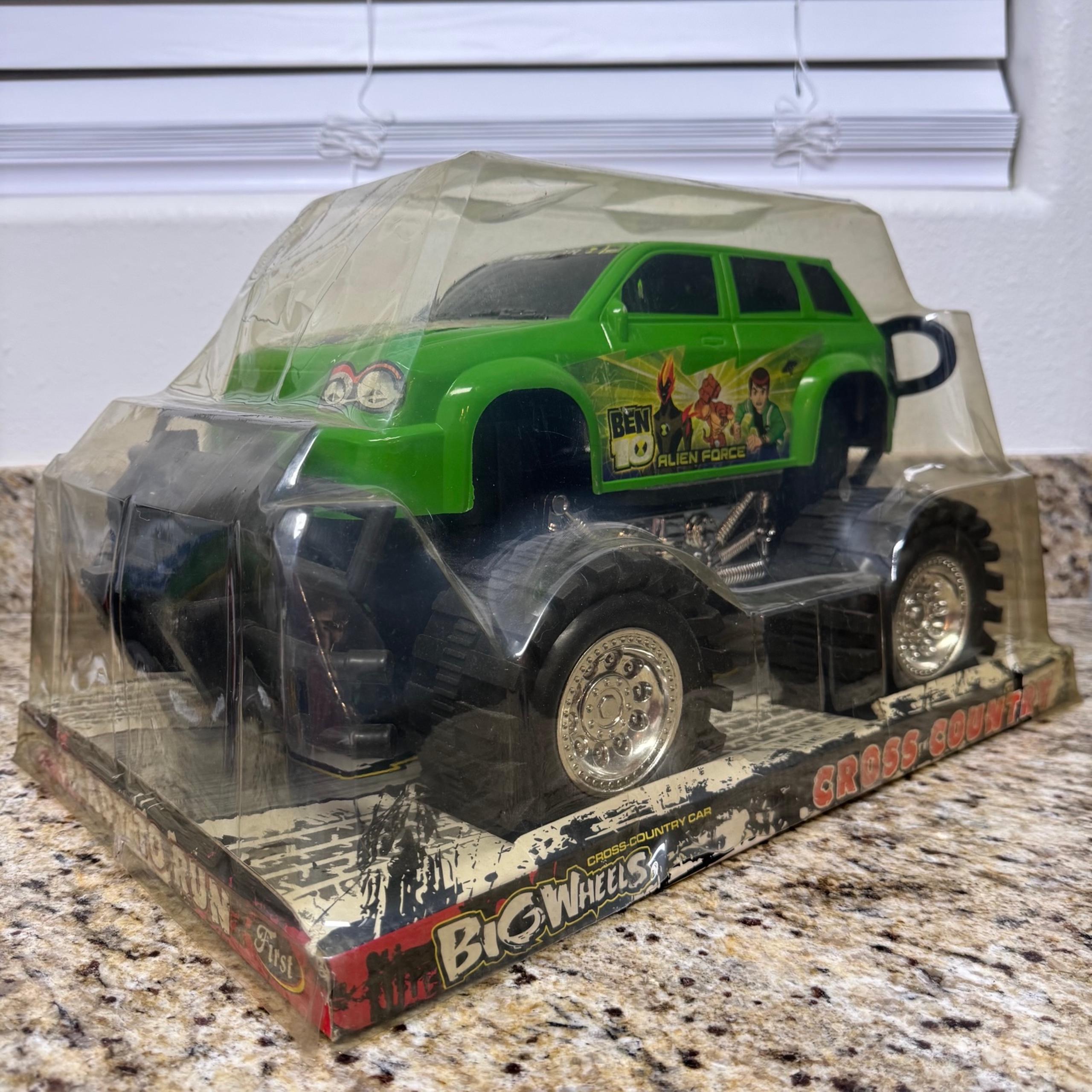 Ben 10 Alien Force Big Wheels Cross-Country Car Monster Truck Cartoon Network
