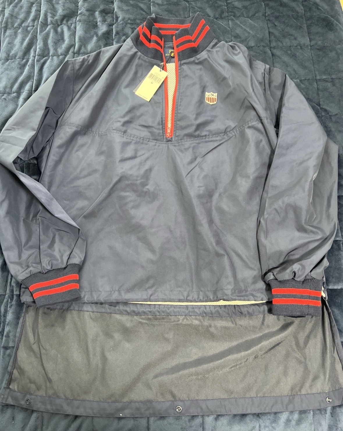 New Men’s Polo Ralph Lauren Shield Rowing Jacket Size Medium $498!